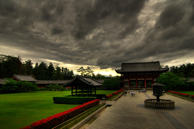 nara todaiji facing away